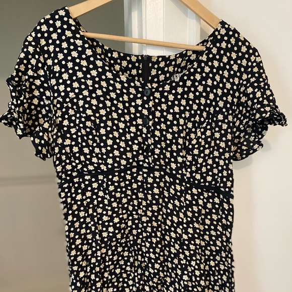 Vintage rampage USA floral mini dress - Picture 2 of 5